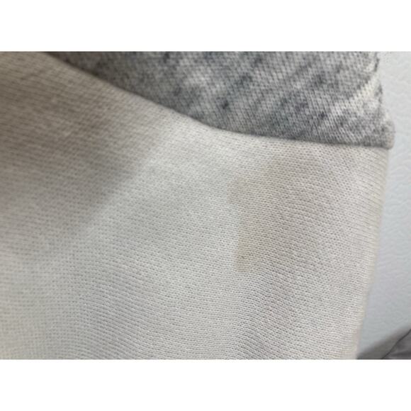 Abercrombie & Fitch Hoodie Womens White And Gray Large Full Zip Fleece - Picture 9 of 13